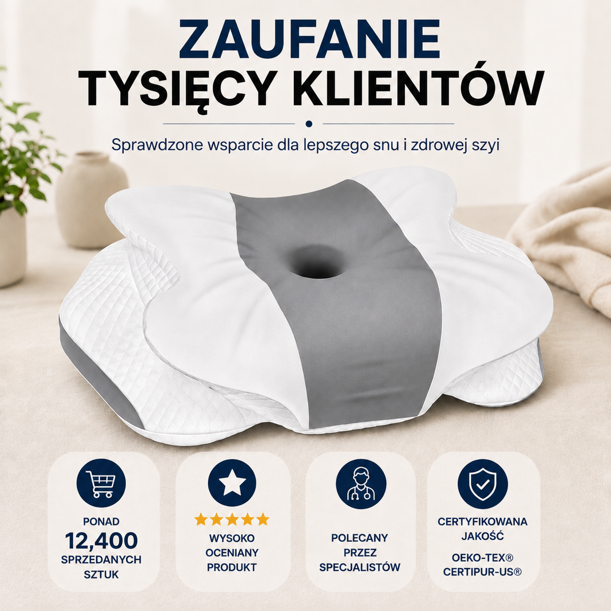 DobrySen™ Poduszka